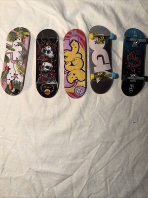  Lot Of 5 Tech Deck Fingerboard Skateboards DGK - Preowned