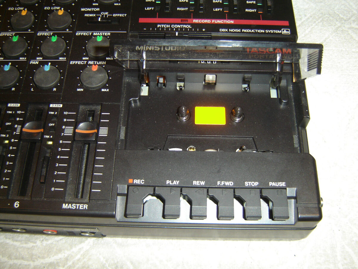 Tascam Porta Two, Ministudio, 6 Ch, 4 Track Cassette Recorder, Vintage,  Repair