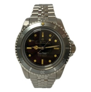Orologio U-Boat Capsule 45mm Auto Quadrante Nero Cinturino Pelle Marrone Limited Edition 8809