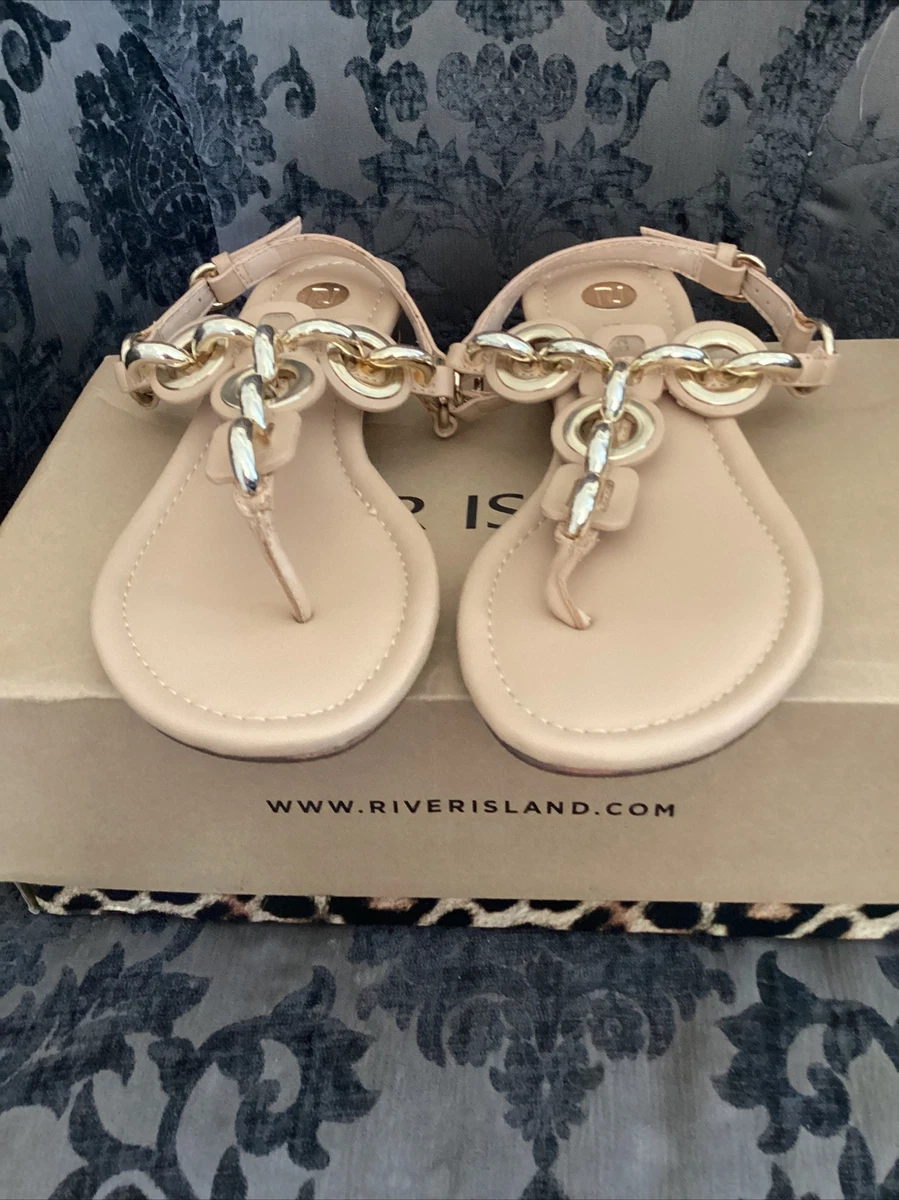 River island tan sandals new arrivals