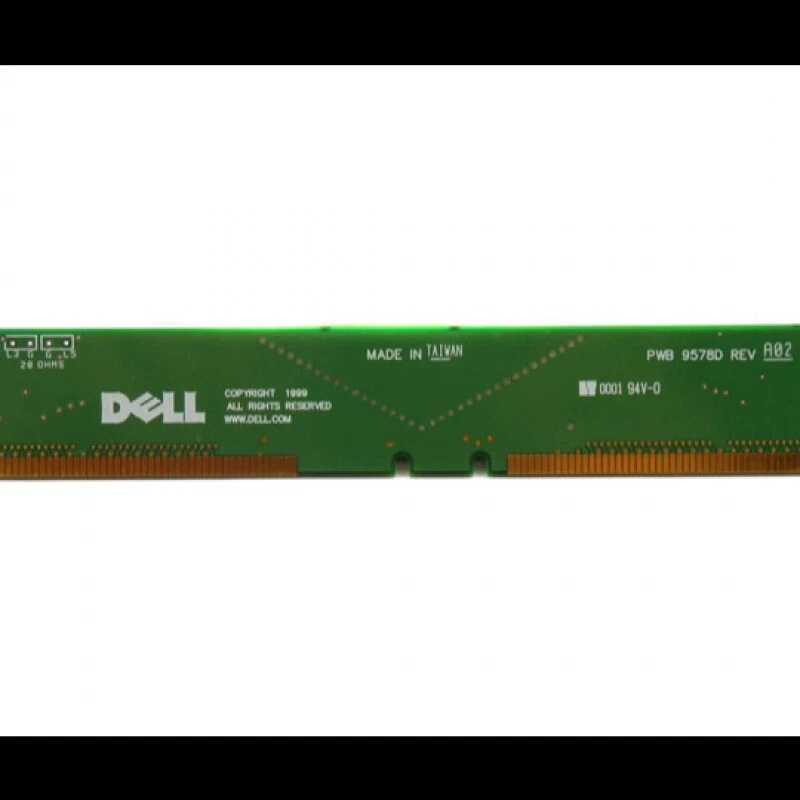 Dell 9578D CRIMM RDRAM RamBUS Continuity Module Blank Filler Terminator for RIMM - Image 2 of 2