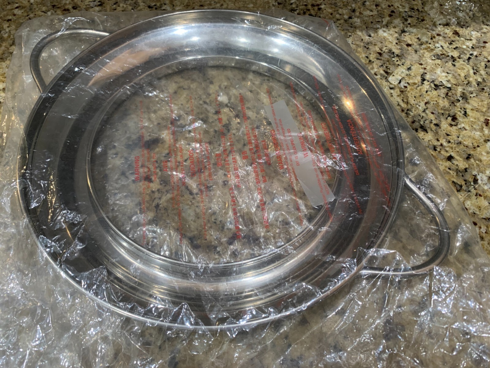 12 inch Anolon Hard Anodized Nonstick Stove Top Grill Griddle Pan