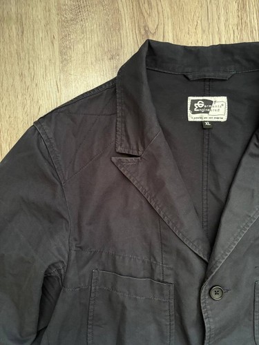 Engineered Garments Bedford Jacket XL Dark Navy Cotton Linen Blend Made in USA - Picture 4 of 24