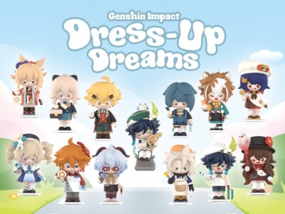 POPMART Genshin Impact Dress-up Dreams Series Blind Box One set
