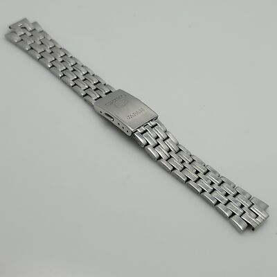 11 mm Seiko 7S26-02P0 Stainless Steel Vintage Men's Watch Bracelet