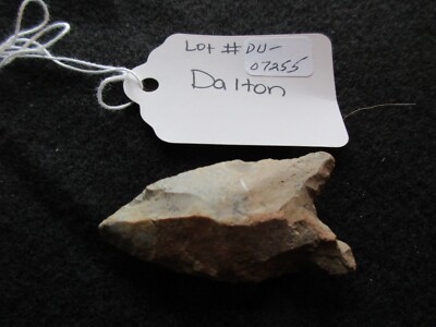 NATIVE AMERICAN ''DALTON'' ARROWHEAD, COLLECTOR'S CHOICE POINT,      DU-0323*07255