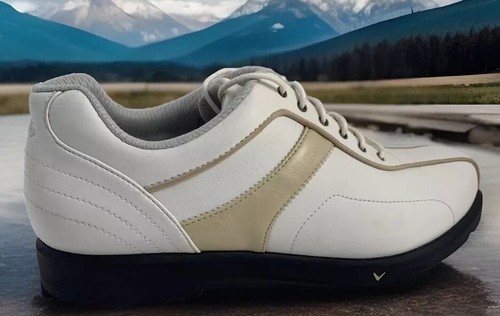 Callaway Golf V CG Sport Style W206-19 Soft Cleats Men Size 9 White - 第 2/12 張圖片