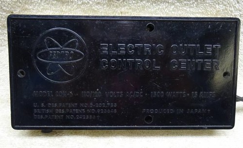 ** Vintage - FEDTRO - 6 plug - SURGE PROTECTOR - Model CON-6 - Japan - WORKS - Photo 2/2