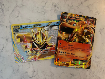 pokemon cards break charizard 2016 Pokemon XY Evolutions Charizard Reverse Foil main image 1