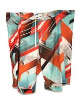 Old Navy Board Shorts Men s Sz. XXL. Multi Color Tie-up Swimming Suit. W/ Pocket