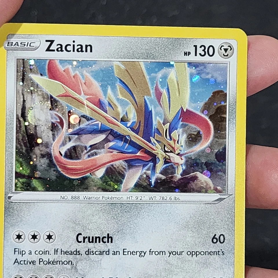 Pokemon Zacian SWSH033 SWSH: Sword & Shield Promo Cards Holo - Image 3 of 4