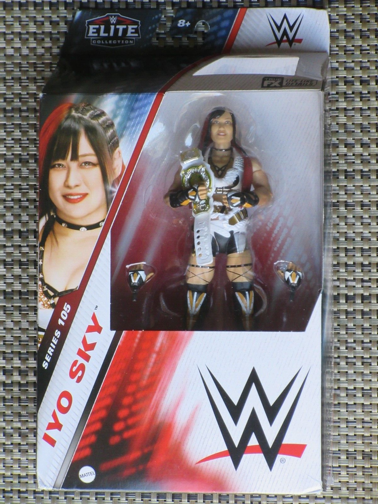 WWE Iyo Sky action figure Elite Collection series 105 MIB
