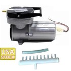 Boyu Compressor Air Pump, Electromagnetic Aqua Pond Aerator Dc12V 120W 160L/M