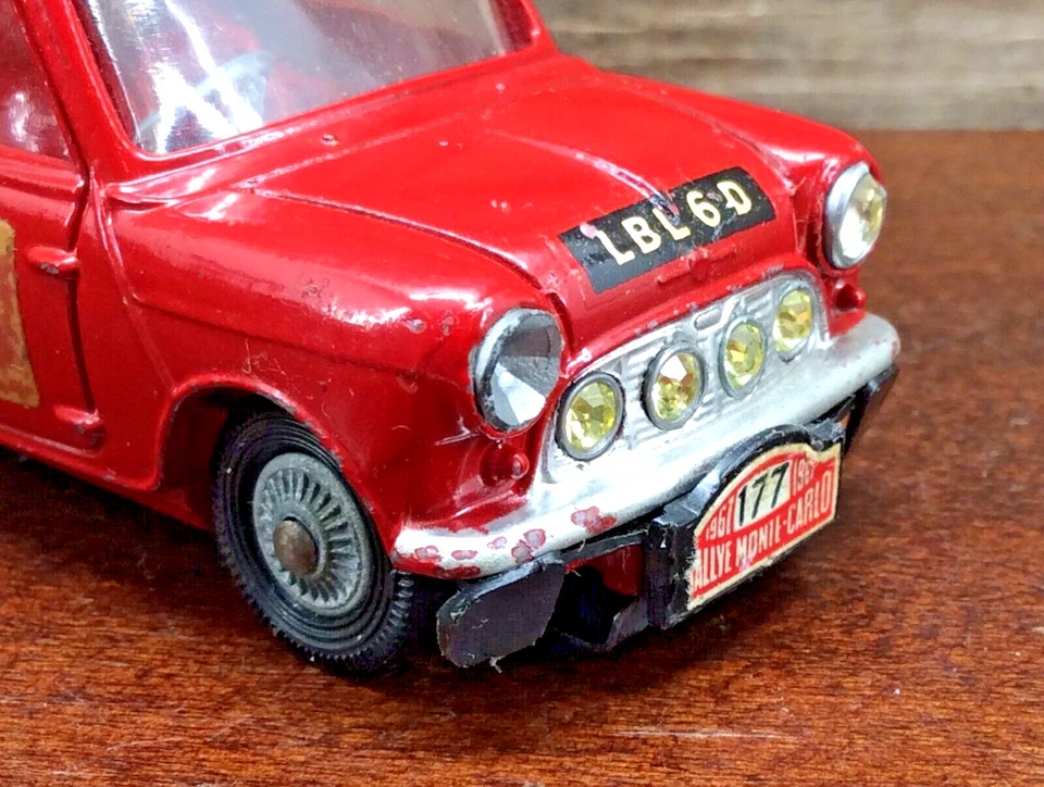 Corgi Toys 339 BMC Mini Cooper S #177 Rallye Monte Carlo Winner 1967 Gt Britain - Image 4 of 4