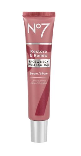 No7 Restore & Renew Gesicht & Hals Multi-Action Serum 1oz (30 ml) - Bild 2 von 2