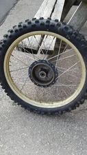 1978 1979 HONDA CR250 21 in. FRONT RIM WHEEL ASSY! 44601-430-00  VERY RARE FIND!