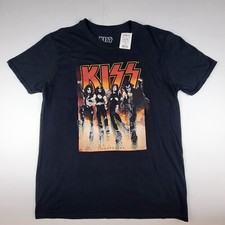 KISS Destroyer Alive Costumes 1st Painting Ken Kelly Art Kohls T-Shirt 2016 New