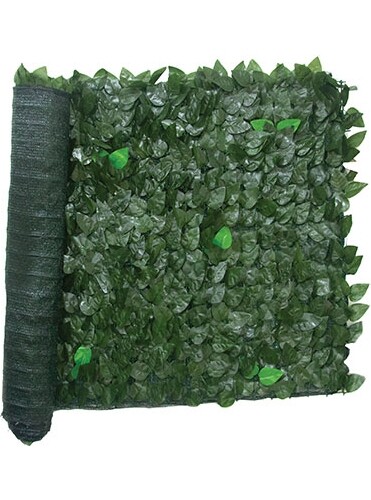 Siepe Sintetica Lauro STARS 100cm x 10m - Decorazione Verde Giardino