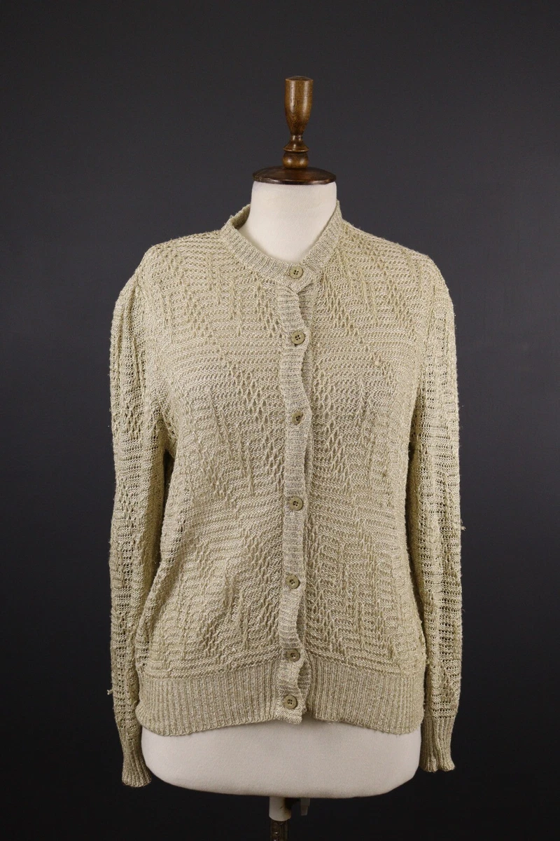 Glitter cardigan deals sweater
