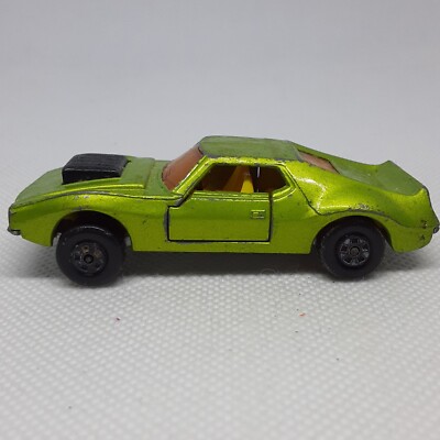 Lesney Matchbox Superfast AMX Javelin No.9 1972 Green Made In