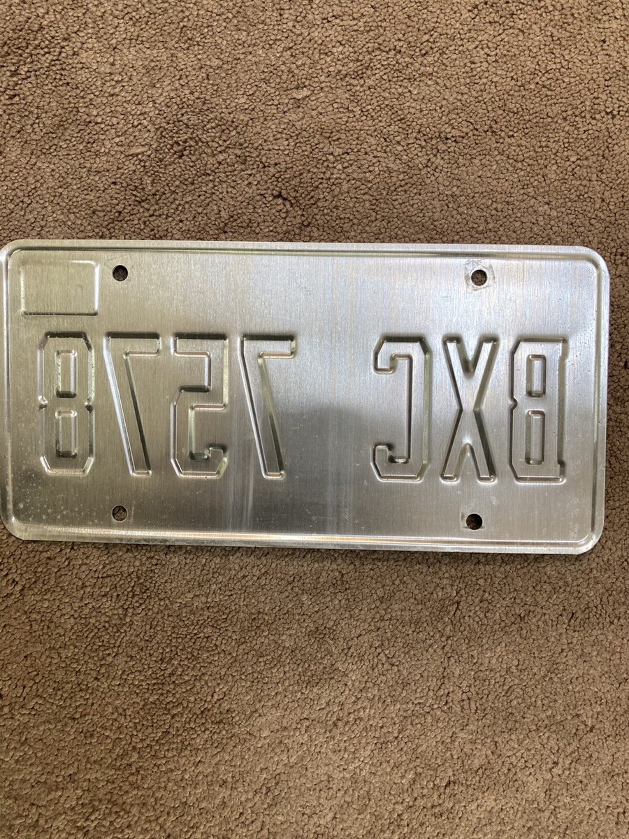2010 Michigan License Plate - BXC 7578 - Nice! | eBay
