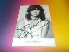 Jessica Schwarz film signed autograph autograph on autograph card