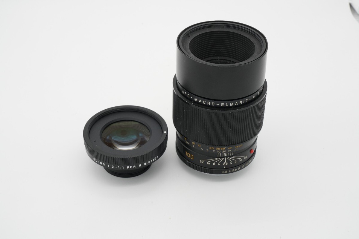 Leica APO Macro Elmarit-R 100 mm f2.8 Rom w/ELPRO 1:2 | eBay Leica APO Macro Elmarit-R 100 mm f2.8 Rom w/ELPRO 1:2 | eBay