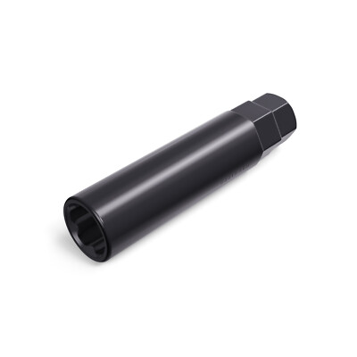 (1) Black Socket Key Tool for 6 spline Lug Nuts | 19mm, 3/4'', 21mm, 13/16'' Hex