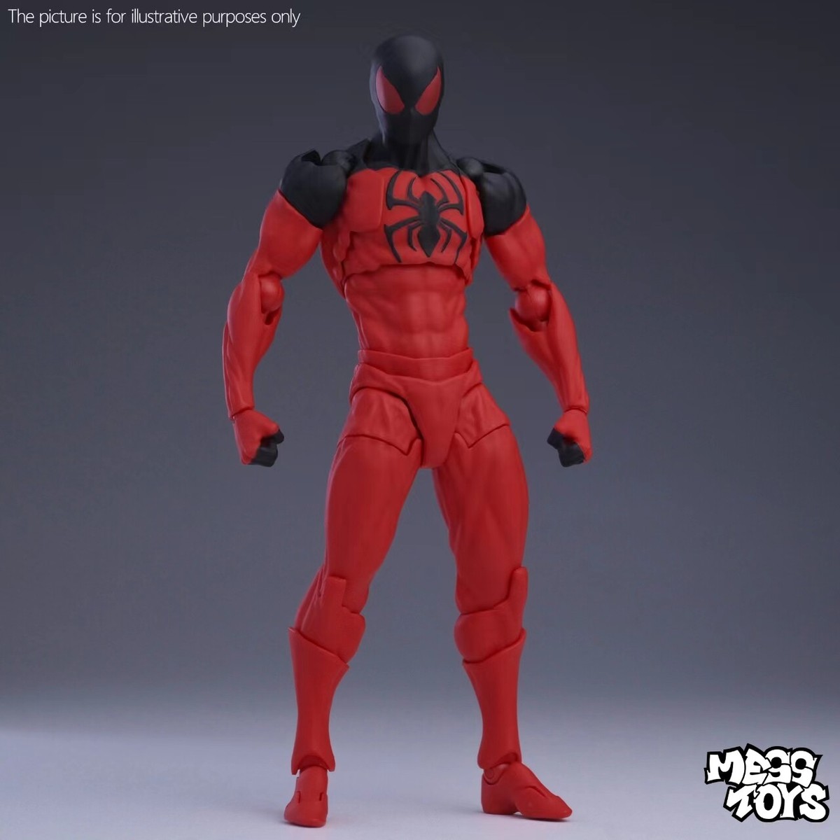 In Stock CT Toys Messtoys Spider-Man Kaine Parker Red Spider
