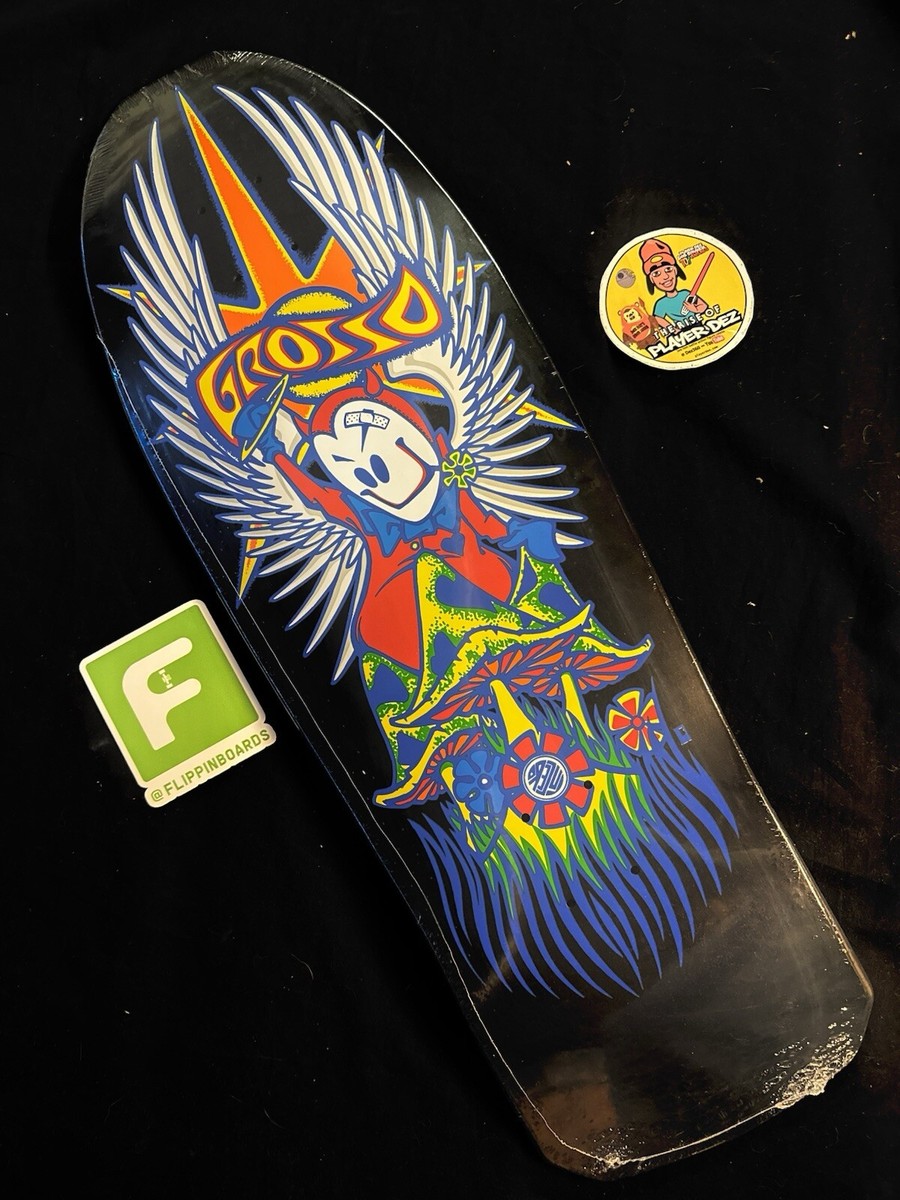 RARE Black Label Jeff Grosso Forever 1989 Reissue Skateboard Deck 