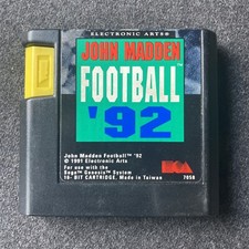 John Madden Football '92 (Sega Genesis, 1991)