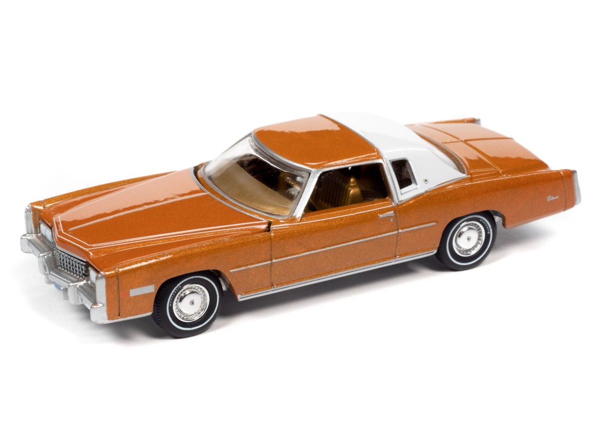 Auto World NEW 1975 Cadillac Eldorado 1:64 Scale Diecast Car
