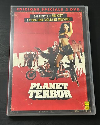 PLANET TERROR di Robert Rodriguez - 2 DVD ITA Edizione speciale in italiano