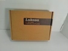 Lukasa Portable Bluetooth CD Player Built-In Speaker Personal Walkman