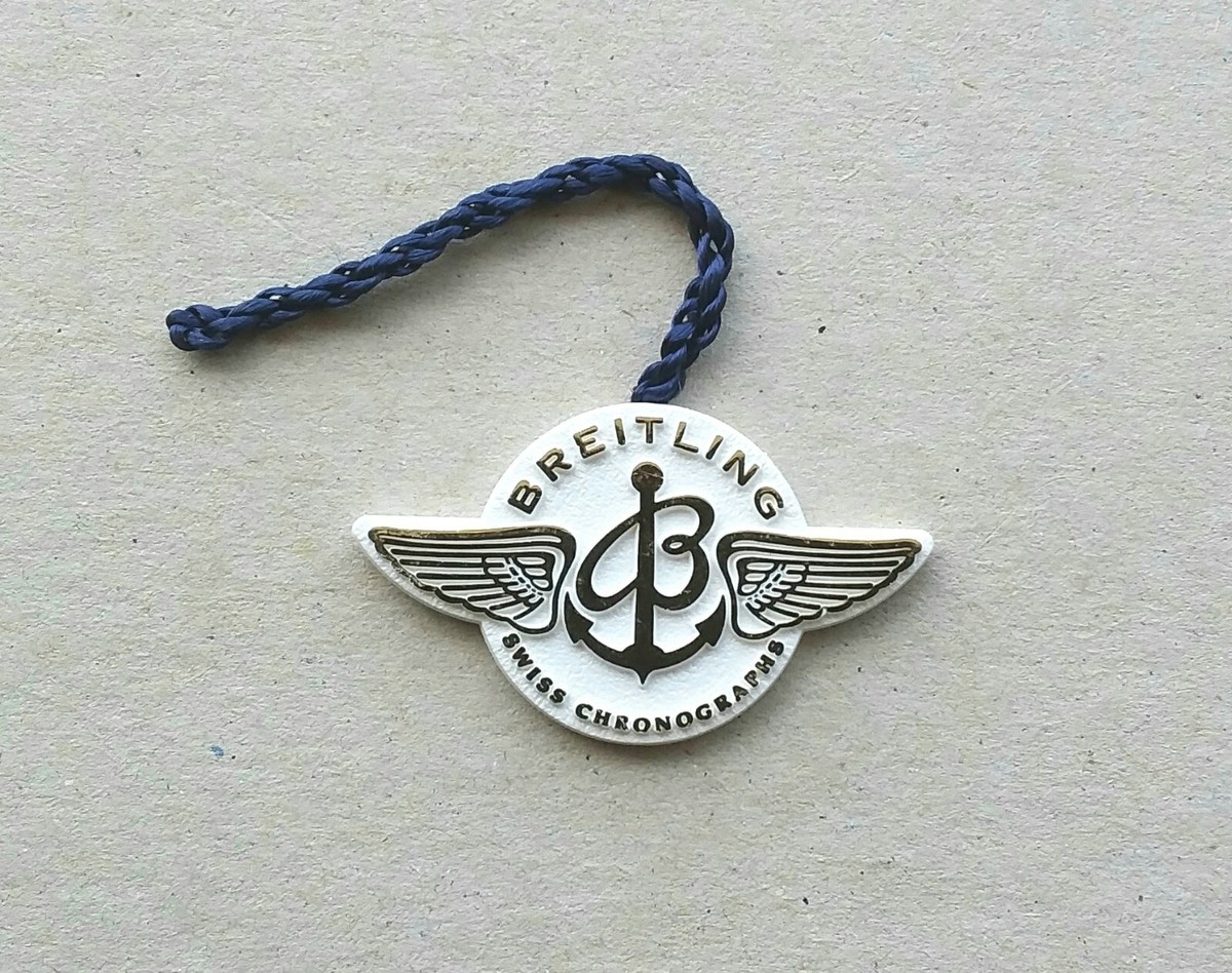 【超希少】Breitling ピンバッジ ウイングロゴ Breitling Watch Hang Tag 