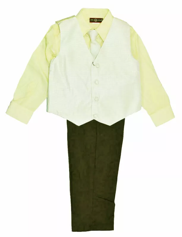 Boys yellow cheap suit