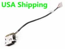 DC IN power jack with cable For HP Pavilion dv6-6c48us dv6-6c50us charging port