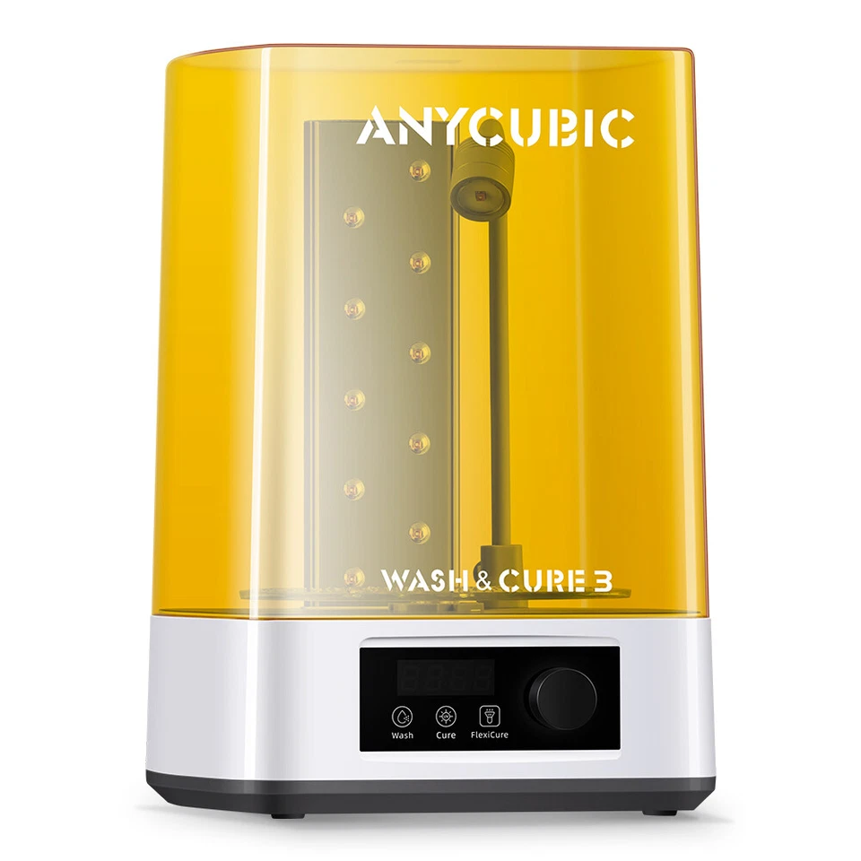 ANYCUBIC Wash and Cure 3.0 Maschine für LCD/DLP/SLA 3D Drucker 2 in 1 UV Wasch