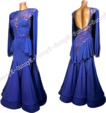 jz Handmade Women Samba Ballroom Swing Salsa Rumba Latin Dance Dress RHYTHM