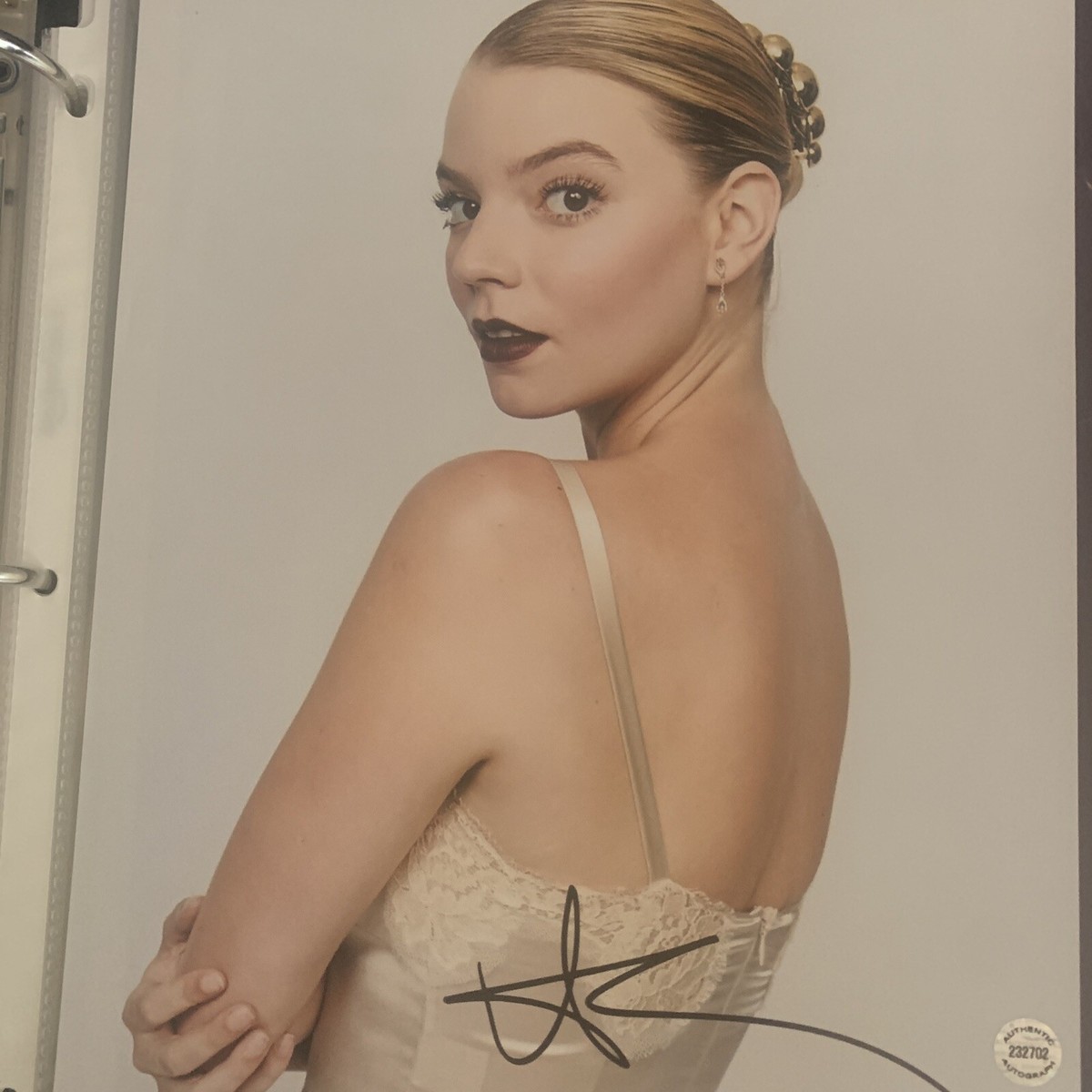 Anya Taylor Joy autographed 8x10 Photo reprint plus bonus photo | eBay