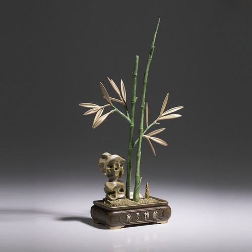 "Step by step" tabletop copper bamboo decoration home crafts