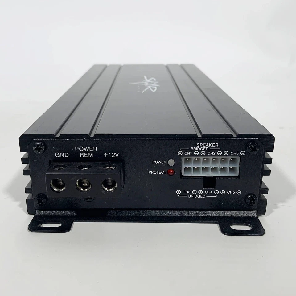 SKAR AUDIO USED SK-M9005D 900 WATT 5-CHANNEL CLASS D MINI CAR AMPLIFIER - Image 3 of 4