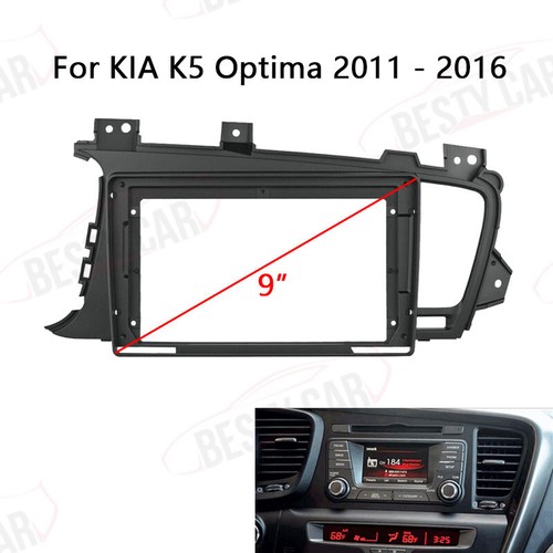 9'' Car Stereo Radio Fascia Frame Trim Bezel Harness for KIA Optima K5 2011-2016 - Picture 21 of 34