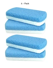 4 Maryton Glass Pumice Stone for Feet, Callus Remover and Foot Scrubber NEW(4E)
