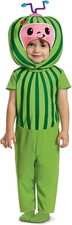 Disguise Toddler Size M 3T-4T CocoMelon Melon Halloween Dress Up Costume