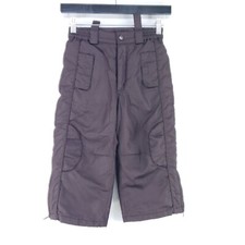 Rothschild Insulated Snow Pants Youth Size Small 4 Brown Side Zip Leg