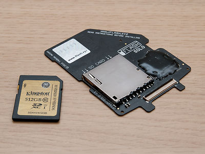 iFlash Solo SD Adapter iPod 5G 6G 7G Video Classic Install 1x SD