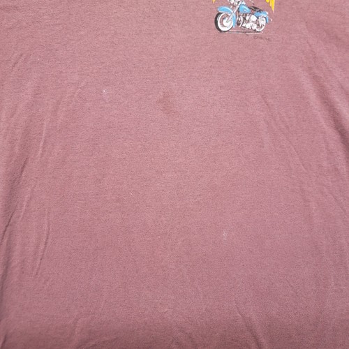 Harley Davidson Hemd Herren Large Vintage 1996 Eagle Razor Sharp Hole Stain - Bild 4 von 17