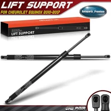 2x Rear Tailgate Lift Support Shocks Struts for Chevy Equinox w/o Power Liftgate