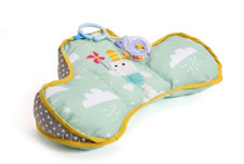 Baby Tummy Time Pillow for 2-6 Months  Ergonomic  Comfortable Design
